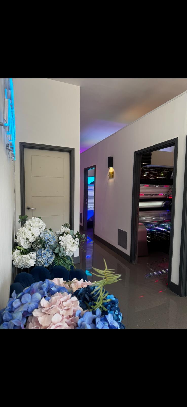Afterglow tanning room exterior detail